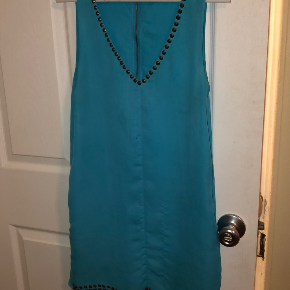 Blue sun dress